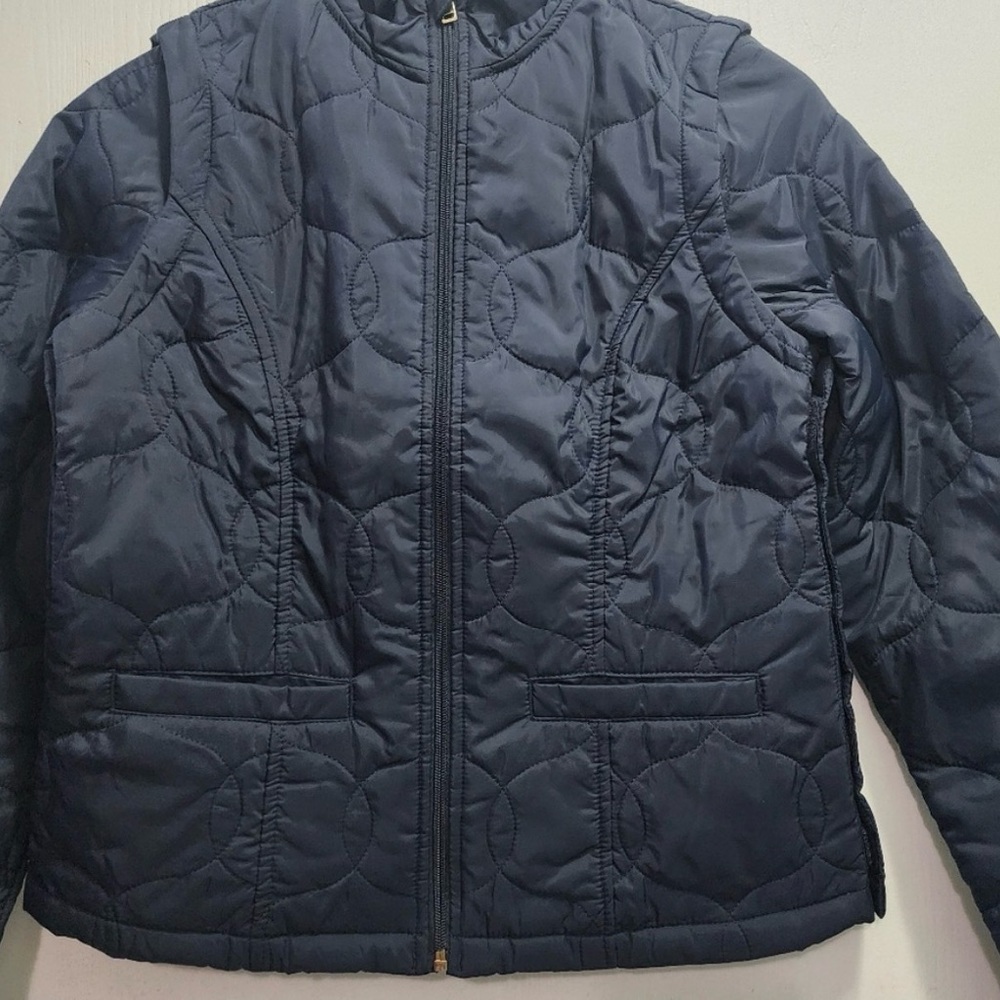 NWT a new day navy blue Women's Jacket adaptive vest
